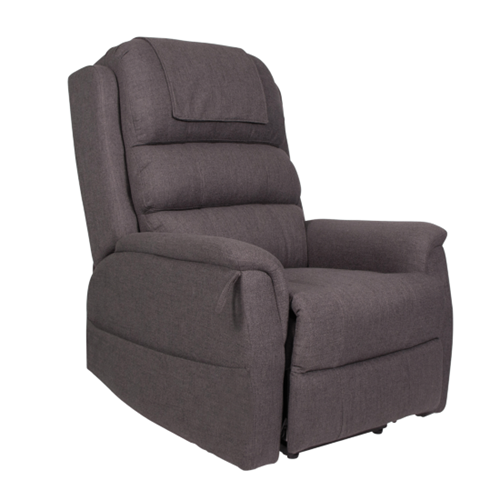 Aspire OREGON Single Action Lift Recline Chair[Material: Charcoal Fabric]