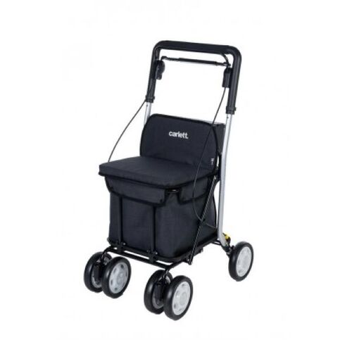 Carlett Comfort Move Rollator [Colour: Volcano (Black)]