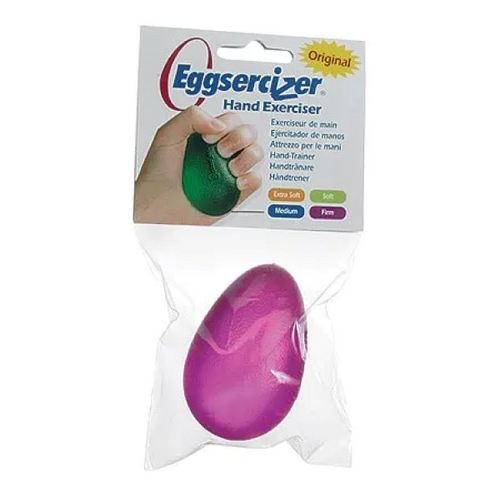 Eggsercizer Hand Exerciser [Colour / Resistance: Purple / Firm]